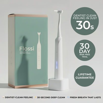 Flossi Electric Flosser - Black